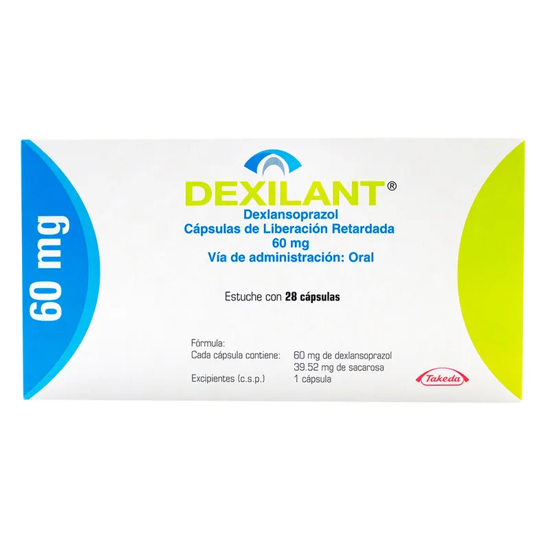 Dexilant 60 mg 28 cápsulas