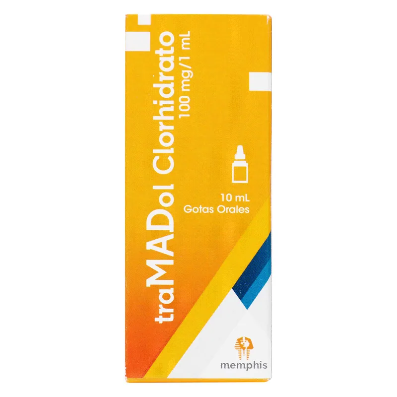 Tramadol 100 mg gotas 10 mL MP