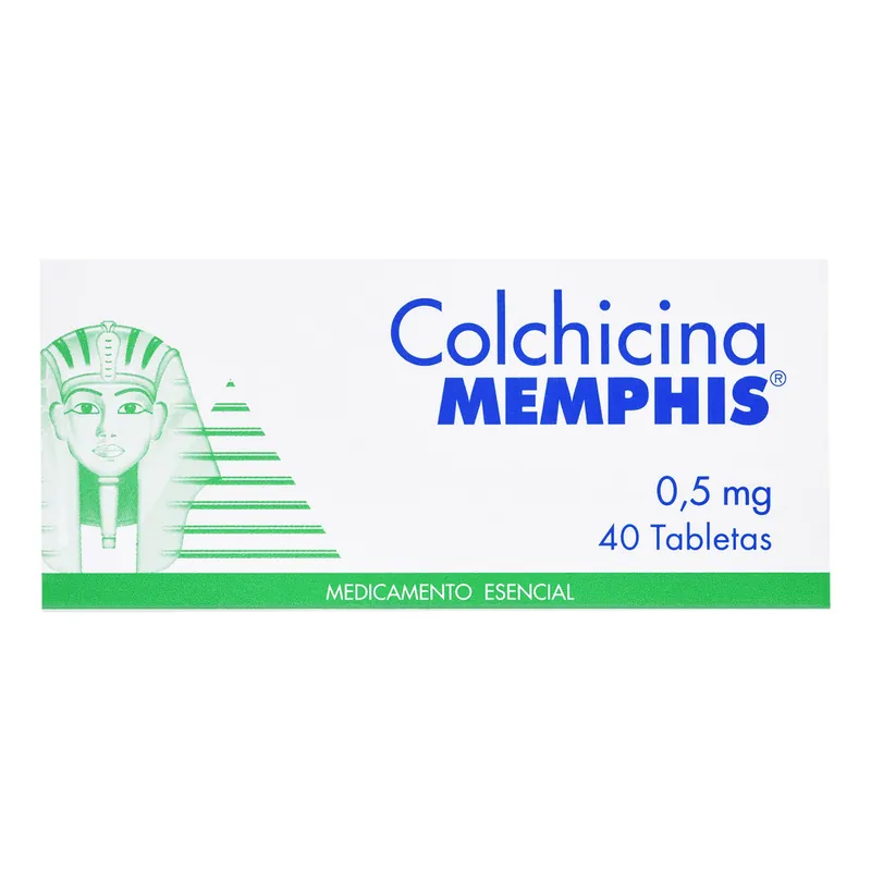 Colchicina 0.5 mg 40 tabletas MP