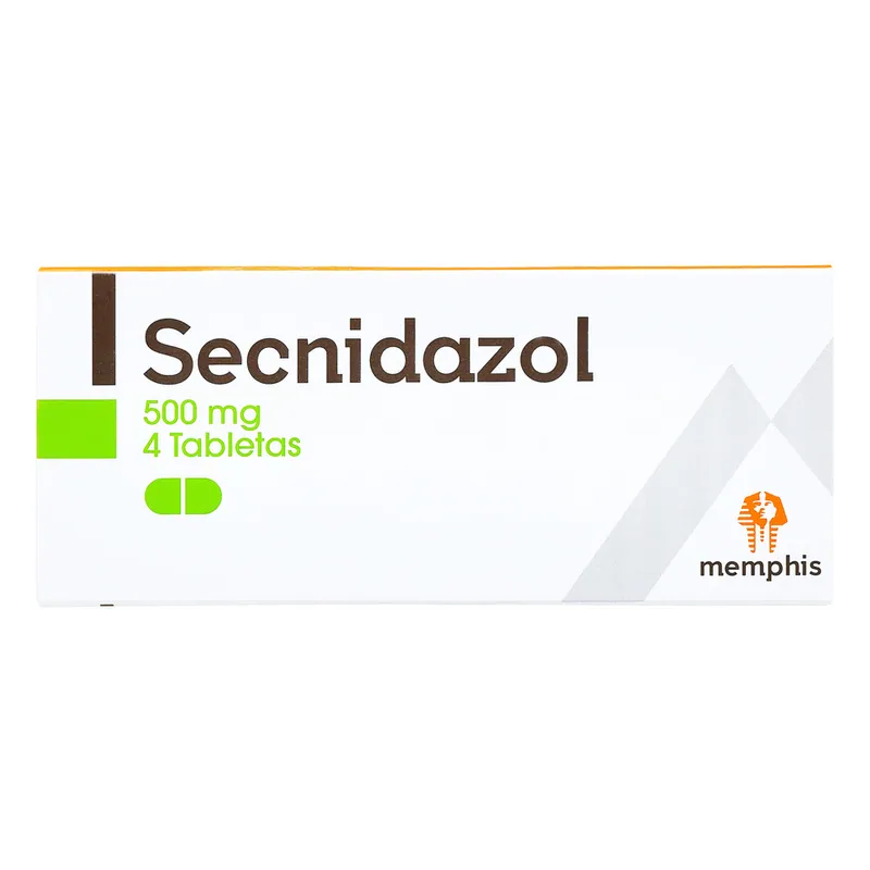 Secnidazol 500 mg 4 tabletas MP