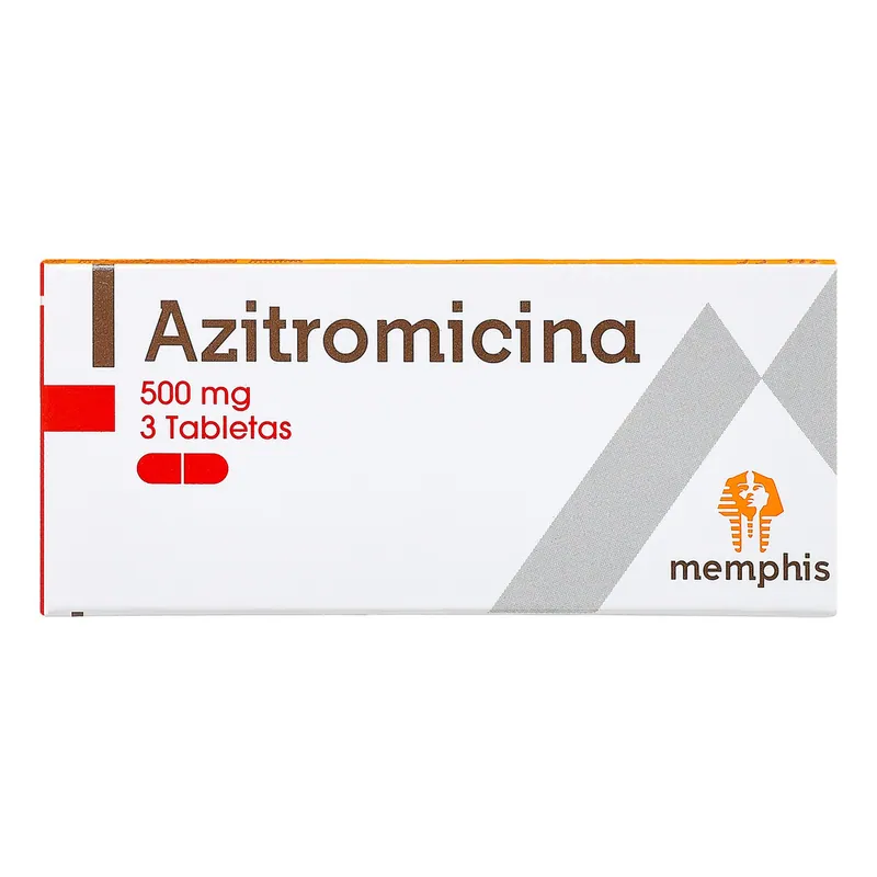 Azitromicina 500 mg 3 tabletas MP