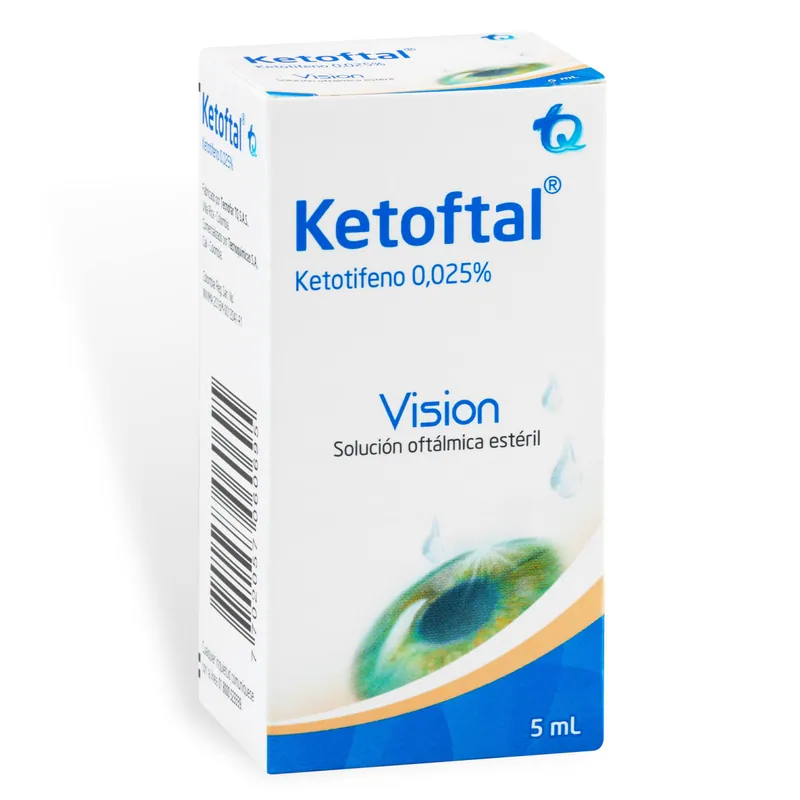Ketoftal gotas 5 mL MK