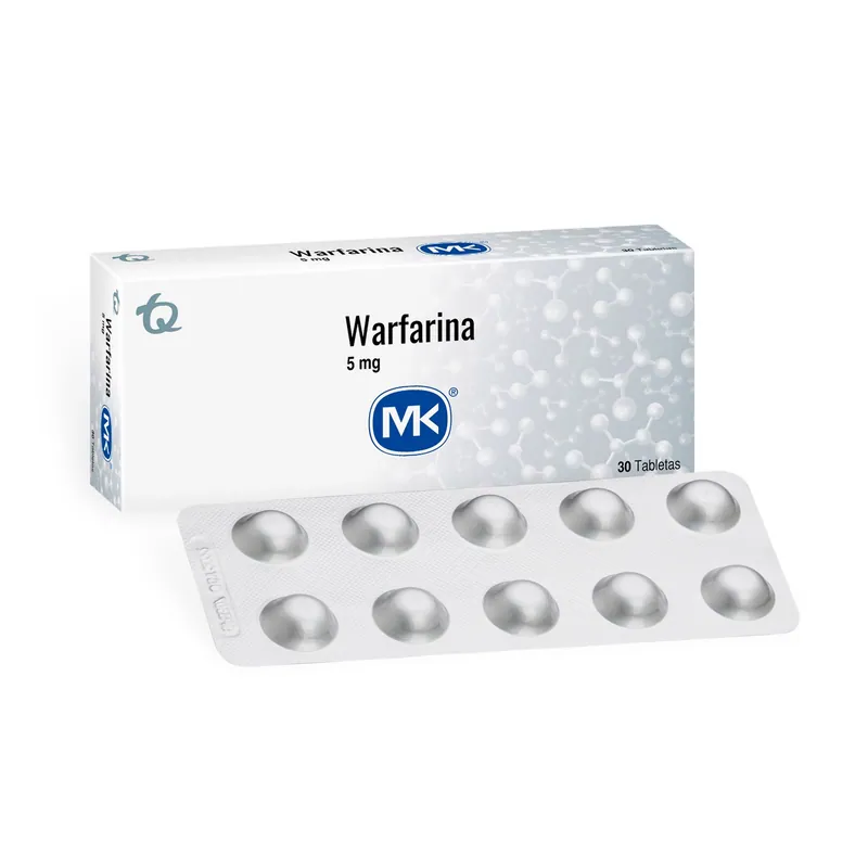 Warfarina 5 mg 30 tabletas MK
