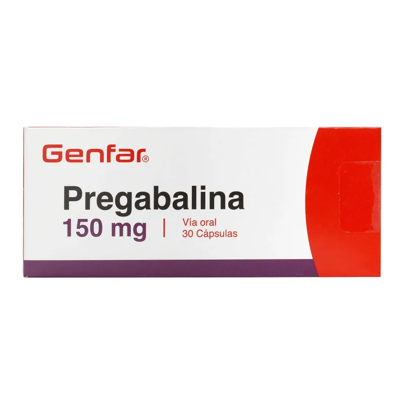Pregabalina 150 mg 30 cápsulas GF