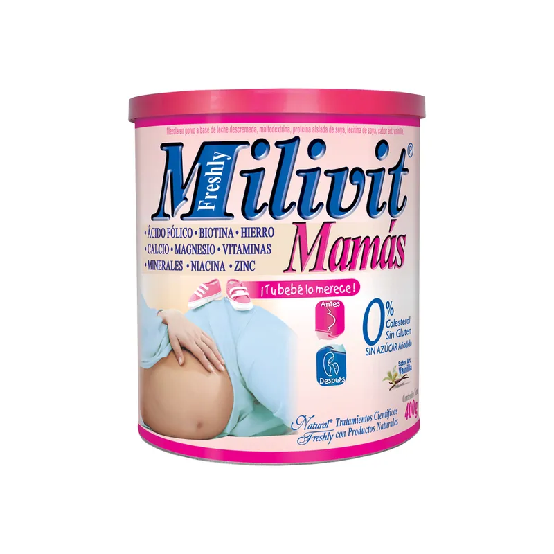 Milivit Mamas 400 g Nf+sonajero