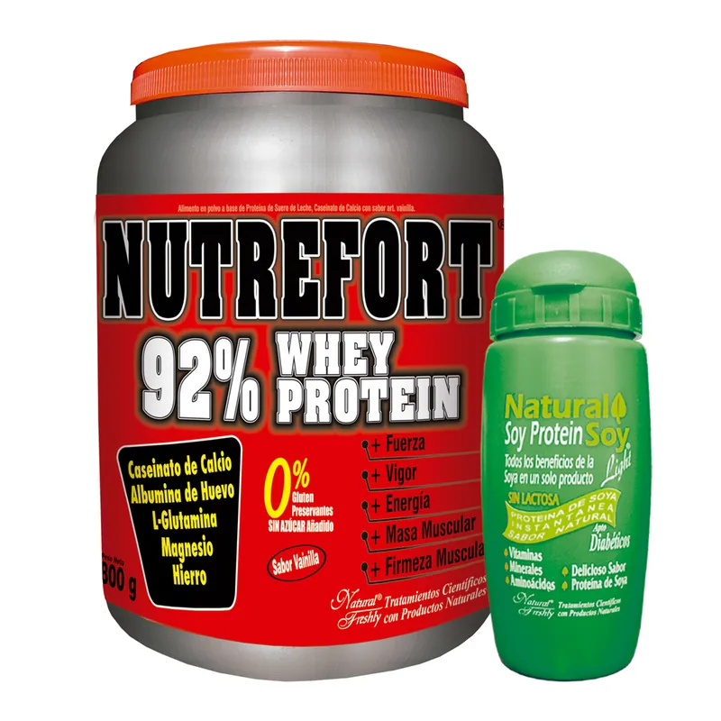 Nutrefort Whey Prot Vai 800 G+botilito