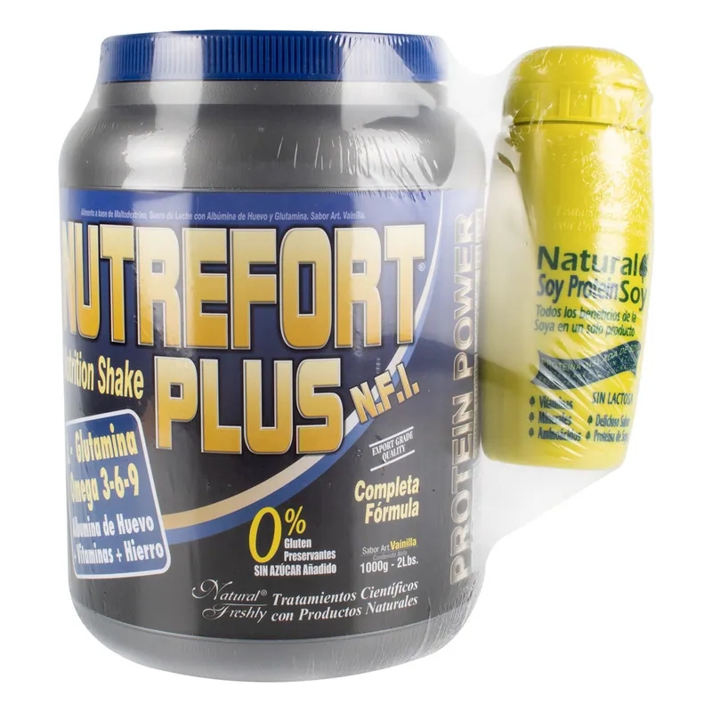 Nutrefort Plus Vainilla 1000 G.+botilito