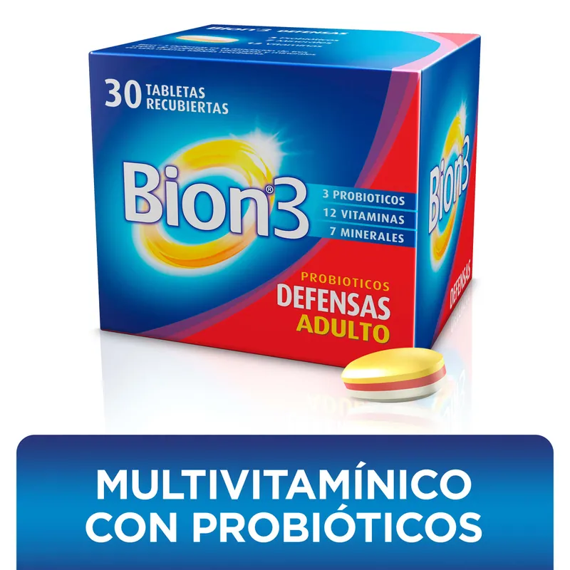 Bion 3 30 tabletas Recubiertas
