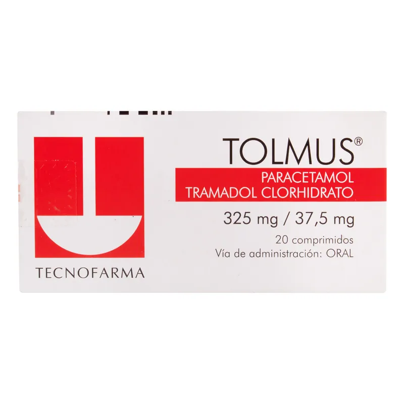 Tolmus 325 mg/37.5 mg 20 comprimidos