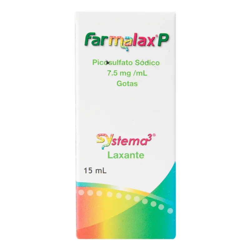 Farmalax P solución 15 mL
