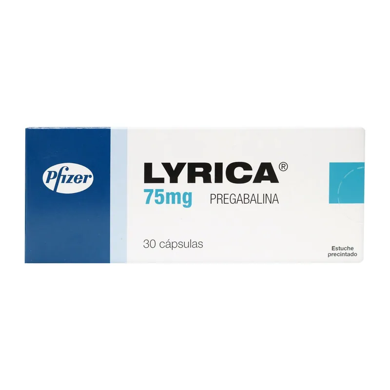 Lyrica 75 mg 30 cápsulas