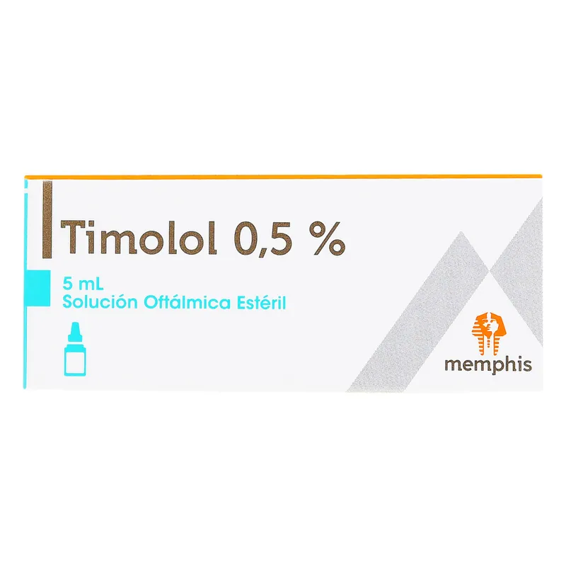 Timolol Maleato 0.5% 5 mL MP