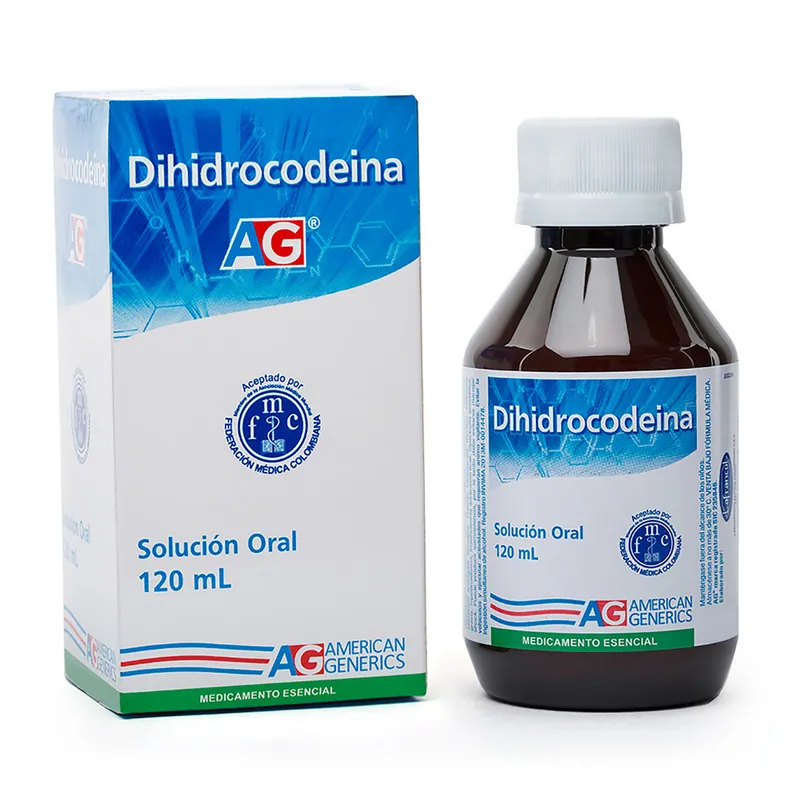 Dihidrocodeina 2.42 Mg/ml jarabe 120 mL AG