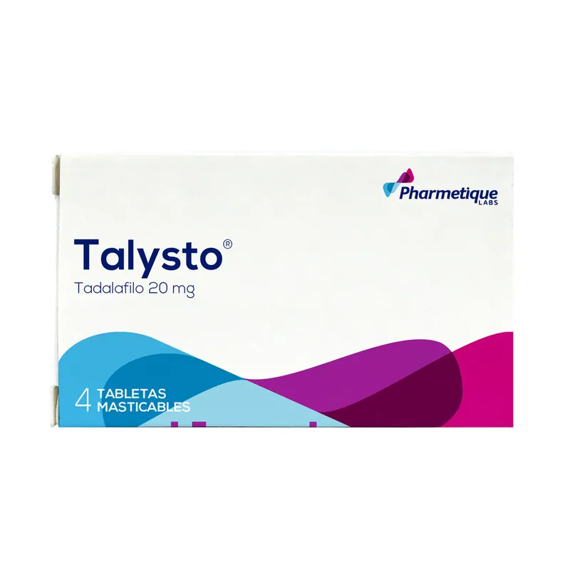 Tadalafilo 20 mg 4 tabletas LS