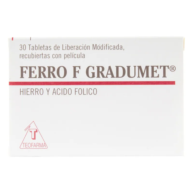 Ferro F Gradumet 30 tabletas