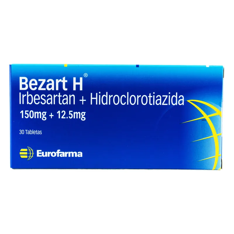 Bezart H 150/12.5 mg 30 tabletas