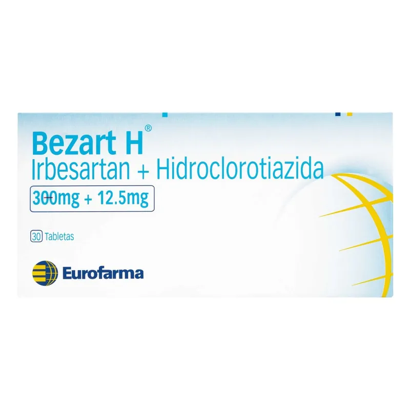 Bezart H 300/12.5 mg 30 tabletas