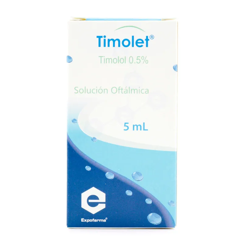 Timolol Maleato 0.5% gotas Oftal 5 mL Ex
