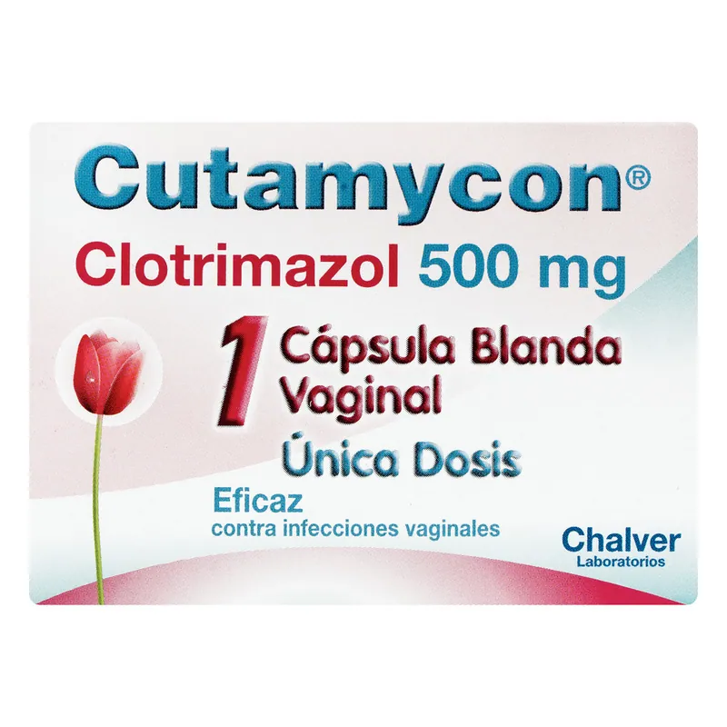 Cutamycon 500 mg 1 cápsulas Blanda Vaginal