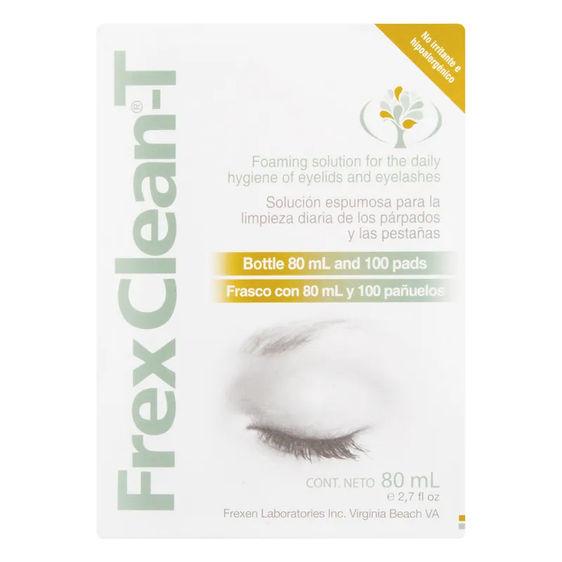 Frex Clean T solución 80 Ml+100 Panuelos