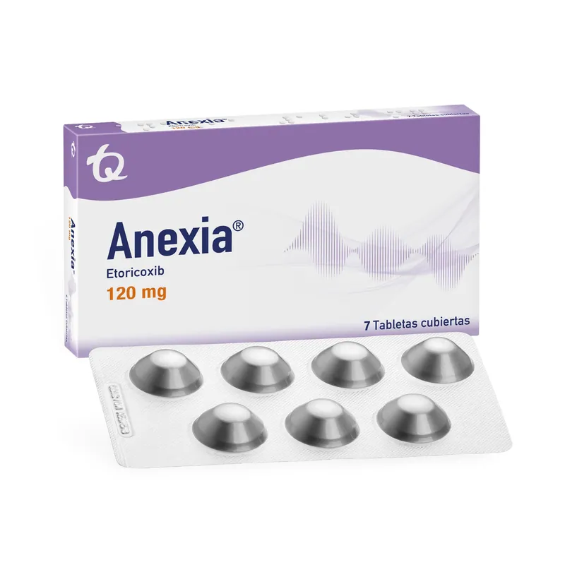Anexia 120 Miligramos 7 tabletas