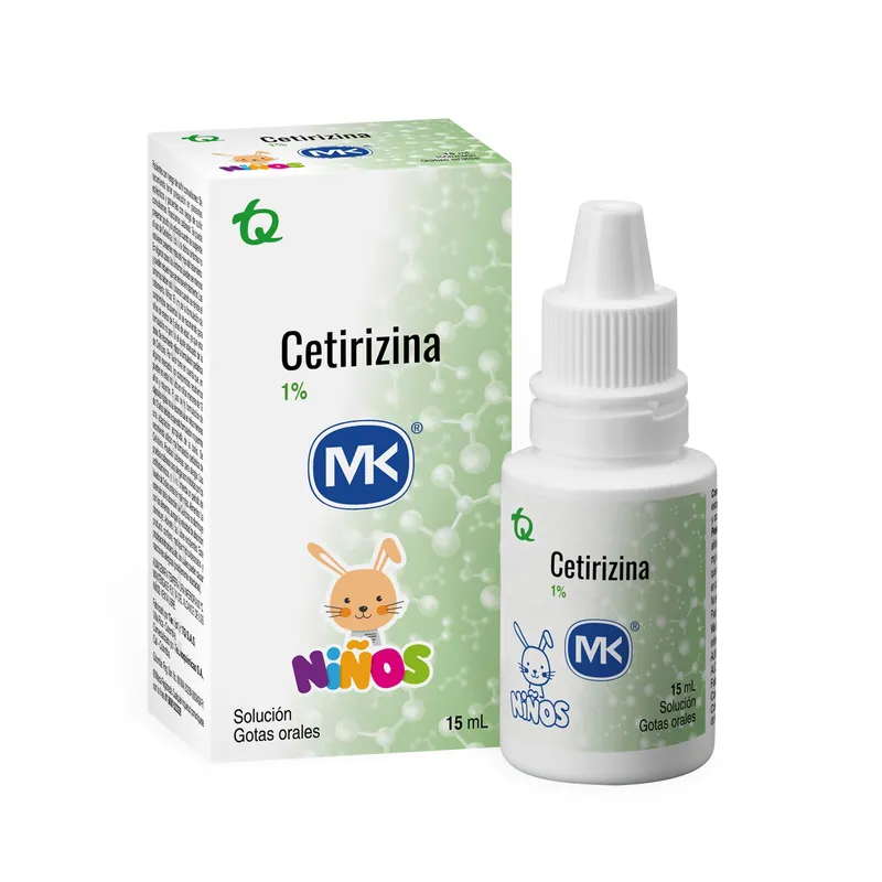 Cetirizina gotas 15 mL MK