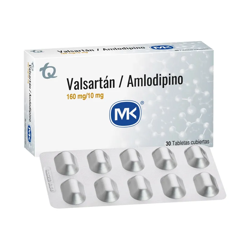 Valsartan Amlodi 160/10 mg 30t MK