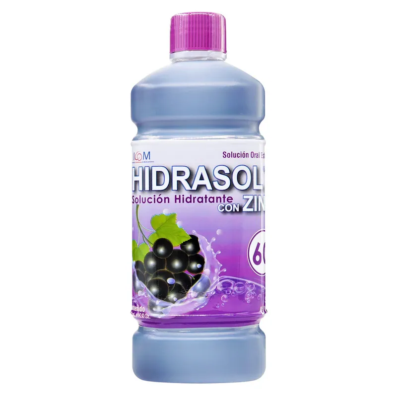 Hidrasol 60 con Zinc Uva 500 mL ICOM