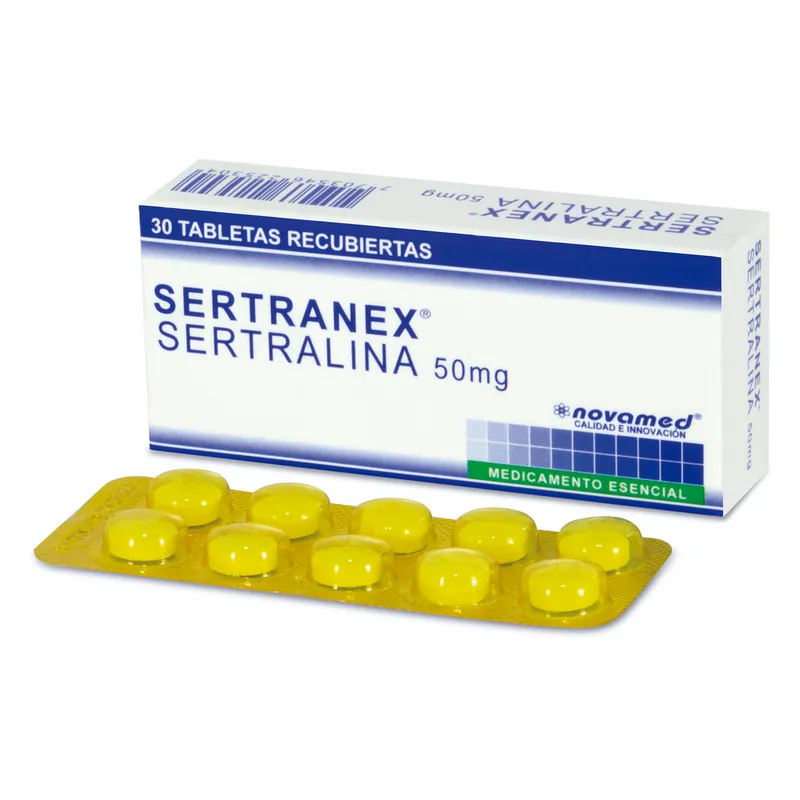 Sertranex 50 mg 30 tabletas
