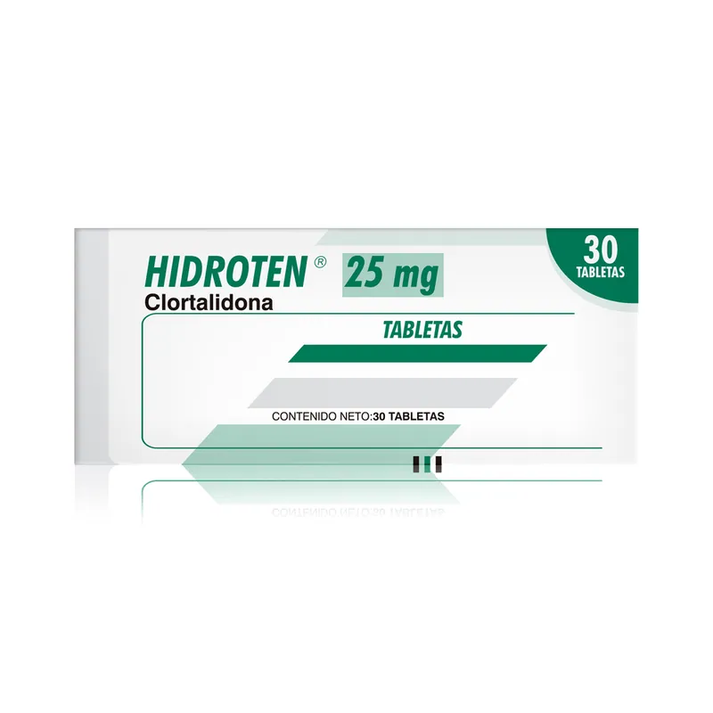 Hidroten 25 mg 30tabletas