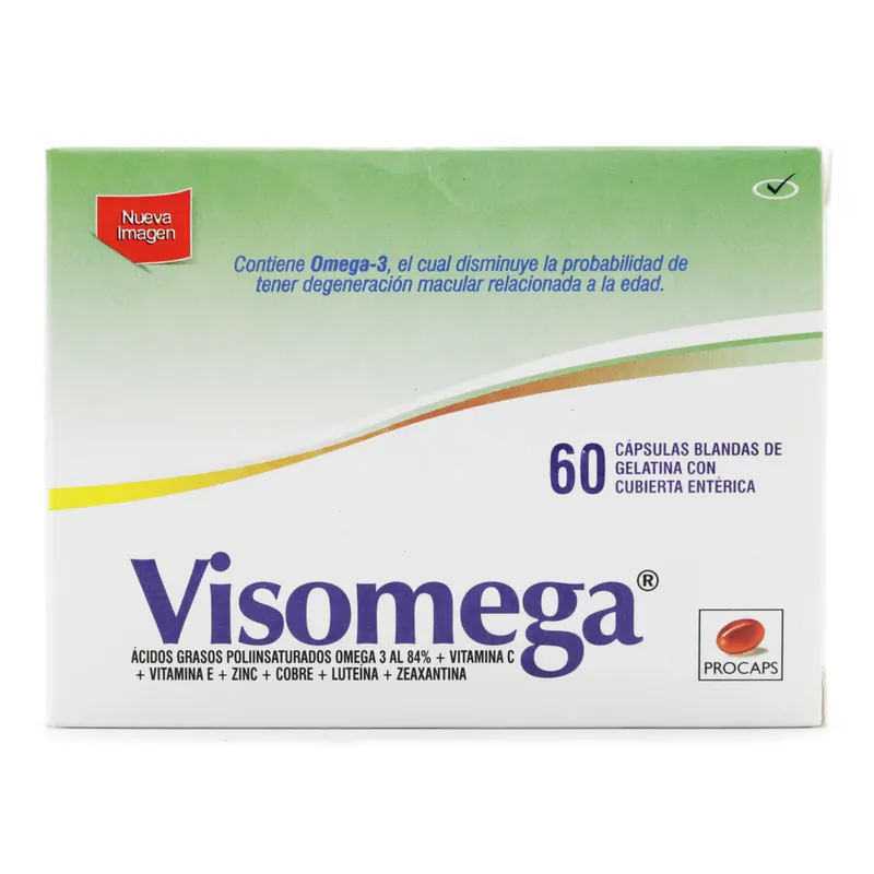 Visomega 60 cápsulas Blan PC
