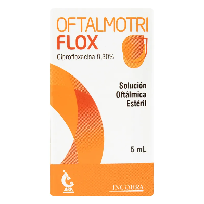 Oftalmotriflox solución oftálmica 5 mL