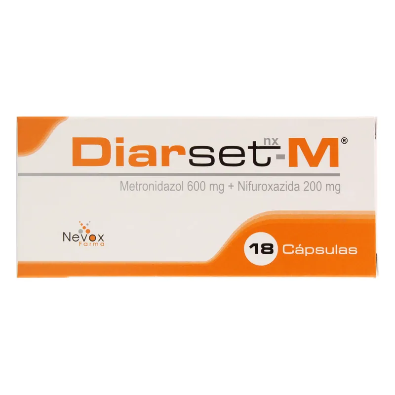 Diarsed- M 18 cápsulas
