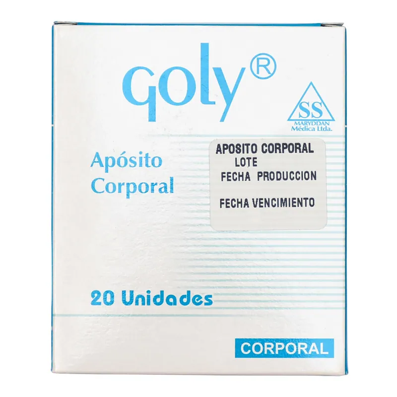 Aposito Corporal Goly 20 unidades
