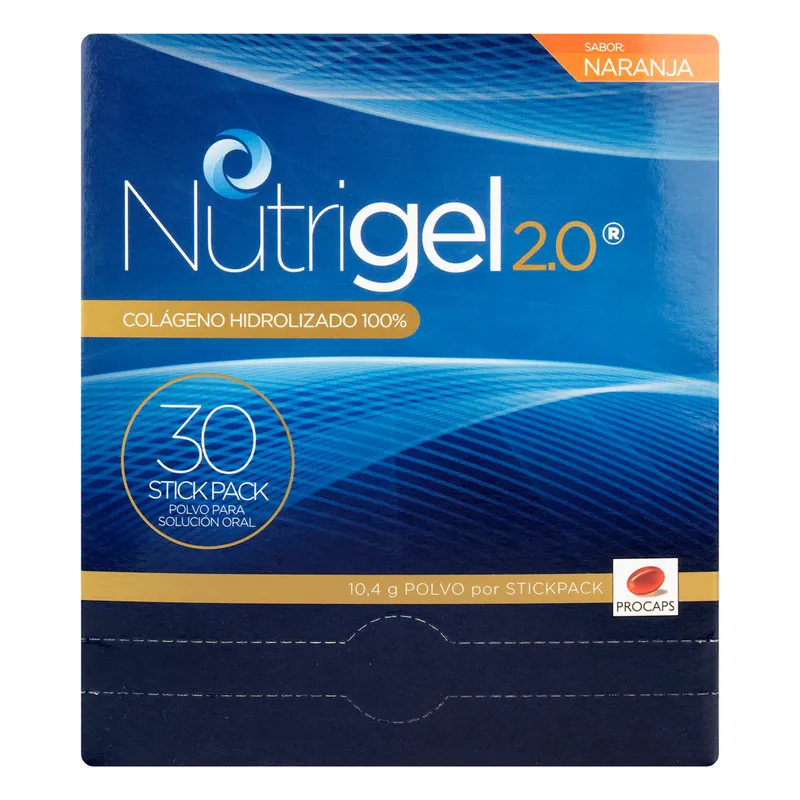 Nutrigel 2.0 Naranja 30 sobres