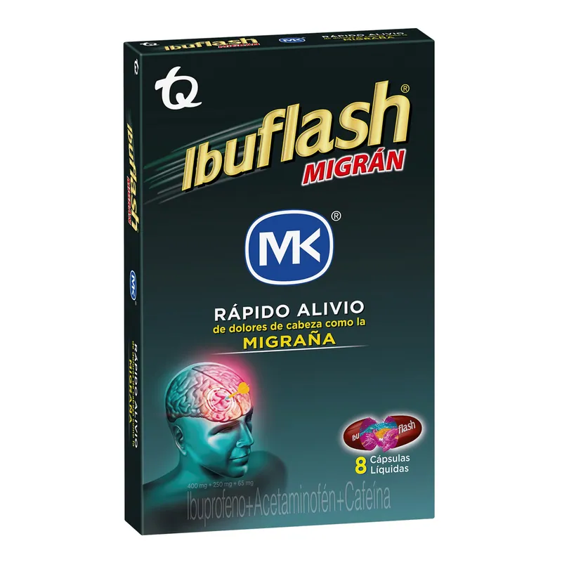 Ibuflash Migran 8 cápsulas
