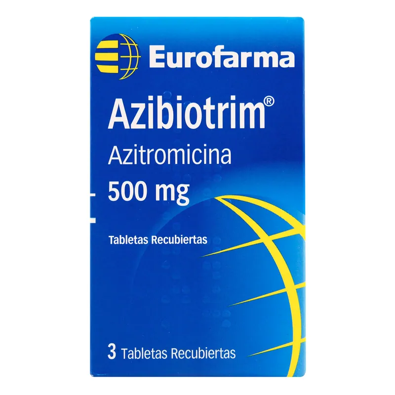 Azibiotrim 500 mg 3 tabletas Momenta