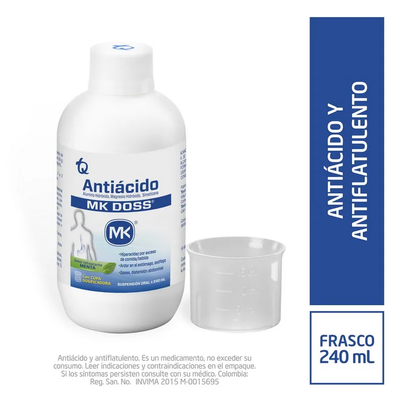 Antiácido Menta Doss 240 mL MK