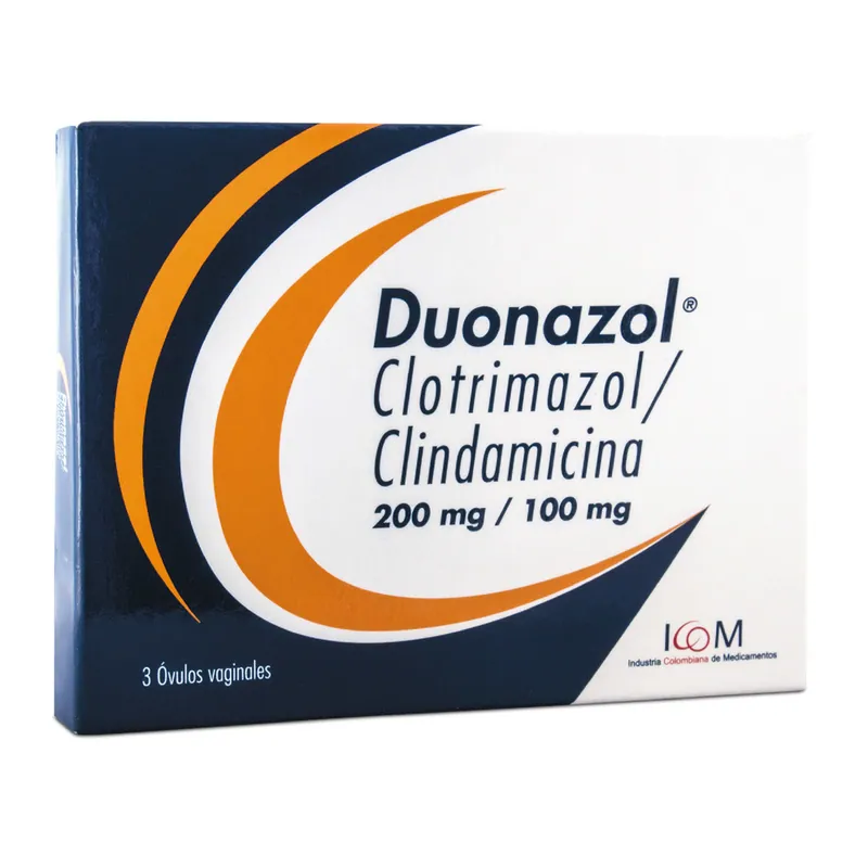 Duonazol 200/100 mg 3 óvulos Vagina ICOM