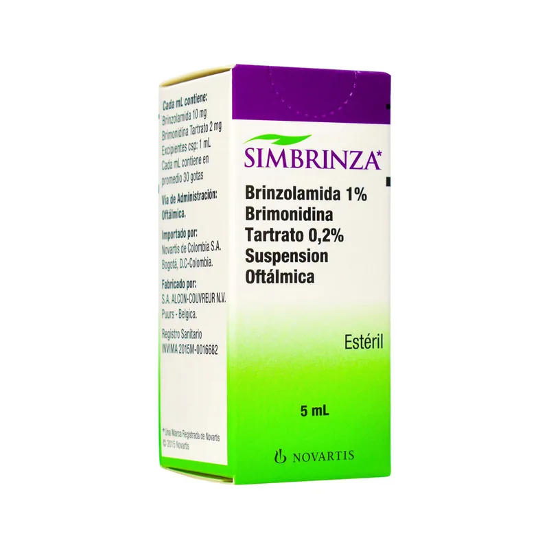 Simbrinza gotas oftálmicas 5 mL