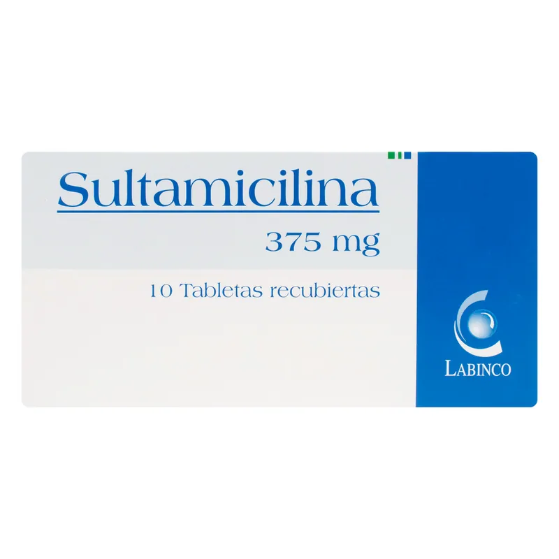 Sultamicilina 375 mg 10 tabletas Lbc