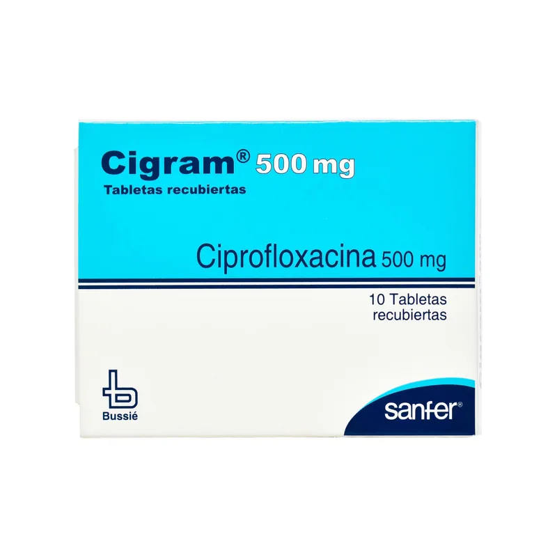 Cigram 500 mg 10 tabletas