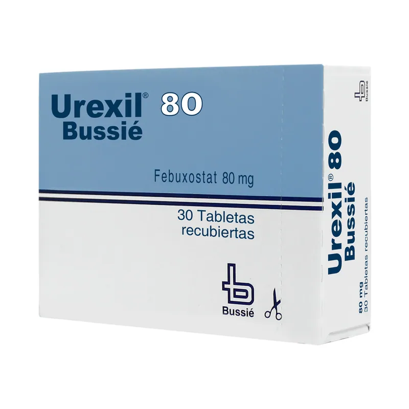 Urexil 80 mg 30tabletas