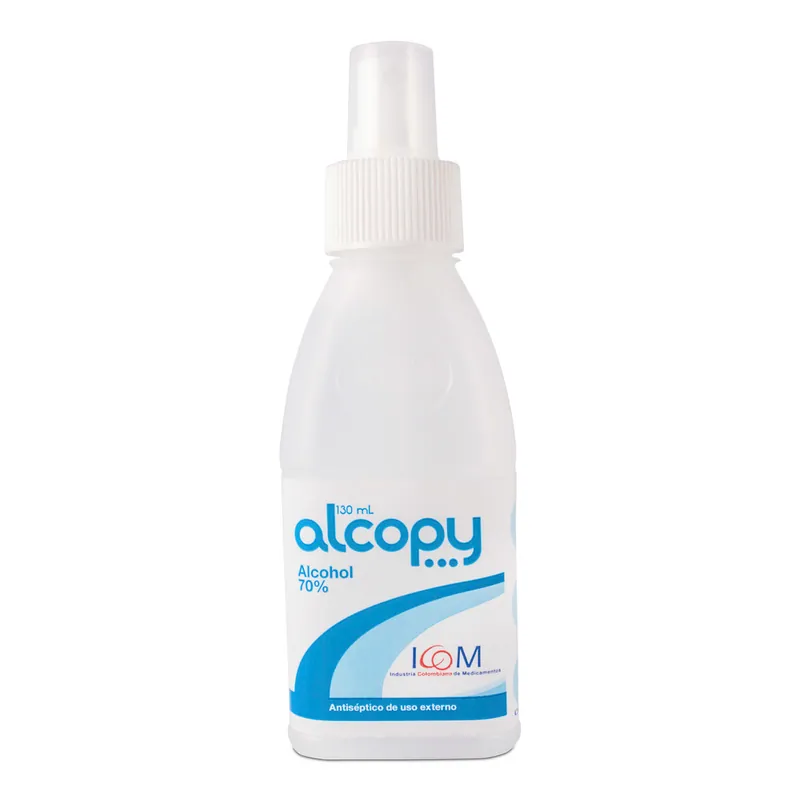 Alcohol antiséptico Alcopy 130 mL spray