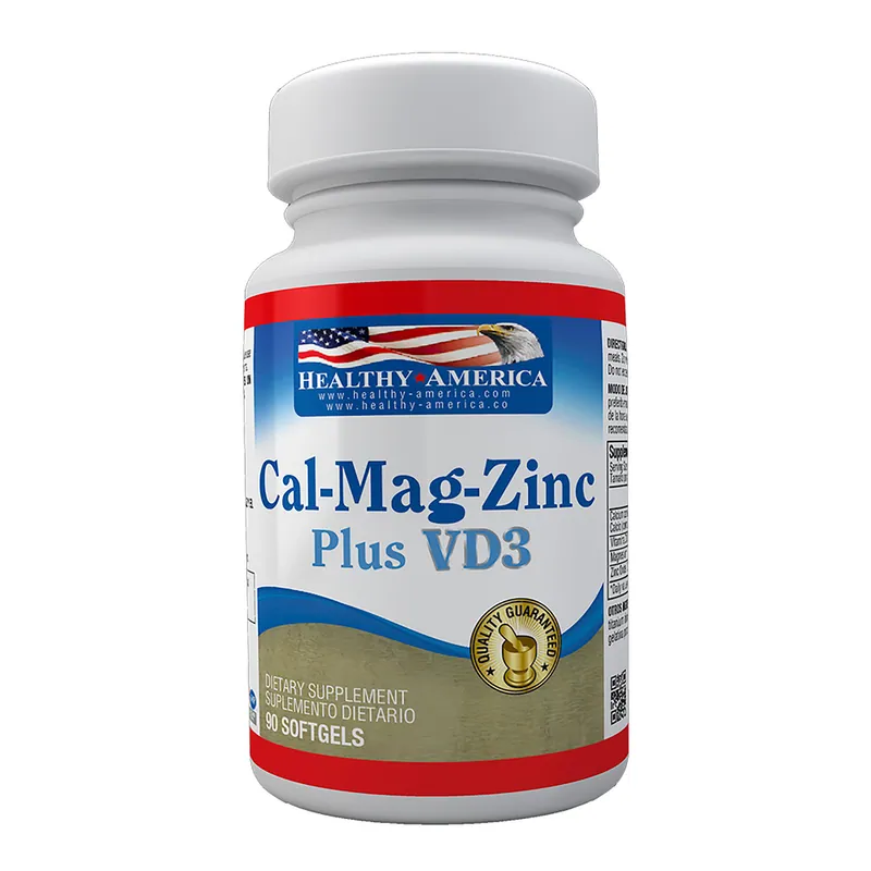Cal-Mag-Zinc Plus Vd3 90 Softgels