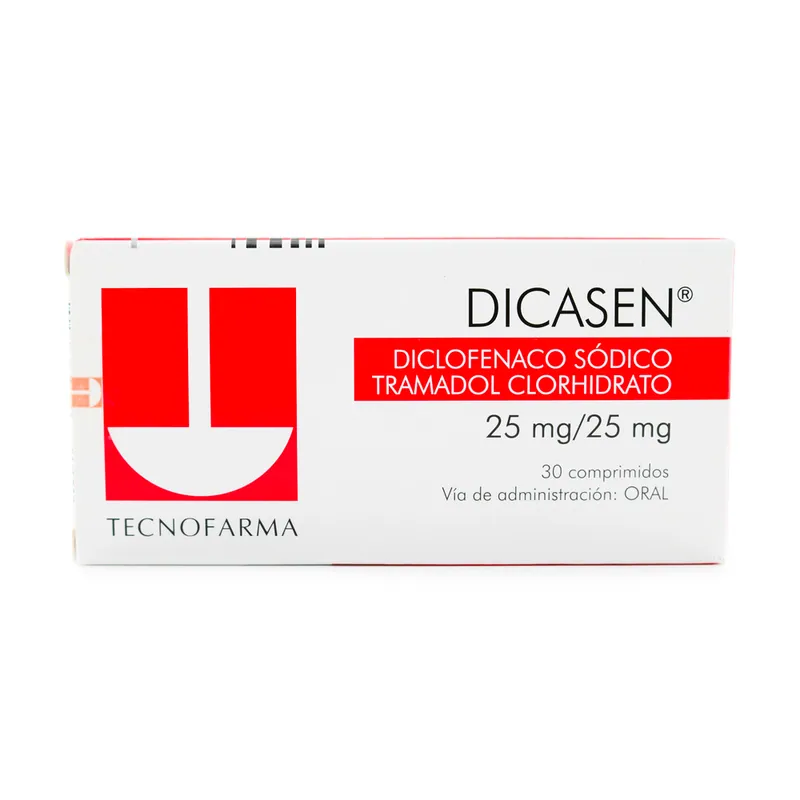 Dicasen 25 / 25 mg 30 comprimidos