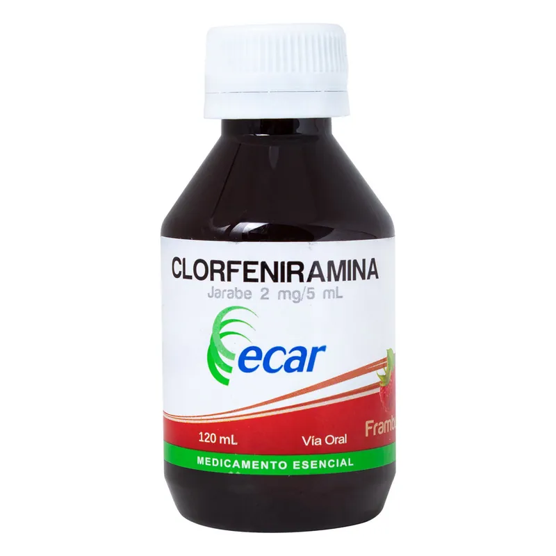 Clorfeniramina jarabe 120 mL EC