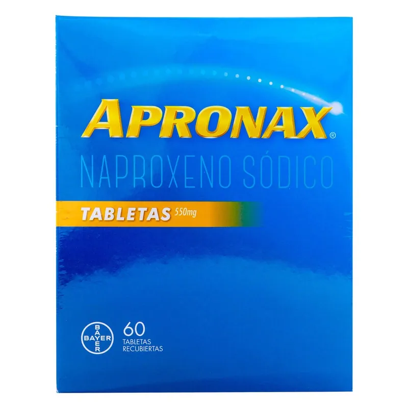 Apronax 550 mg 60 tabletas PG 3 Ll 4