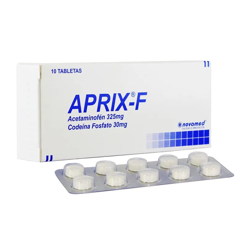 Aprix F 325/30 mg 10 tabletas