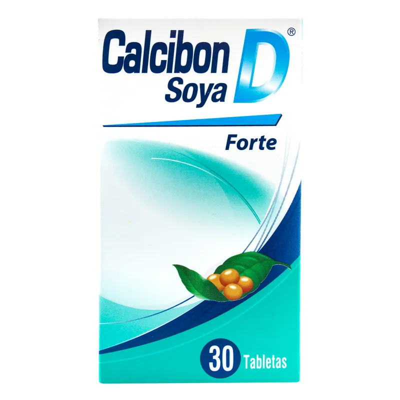 Calcibon D Soya Forte 30 tabletas